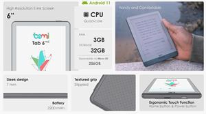 eBookReader Bemi MinRek Cognita Tab 6 Pro C specs